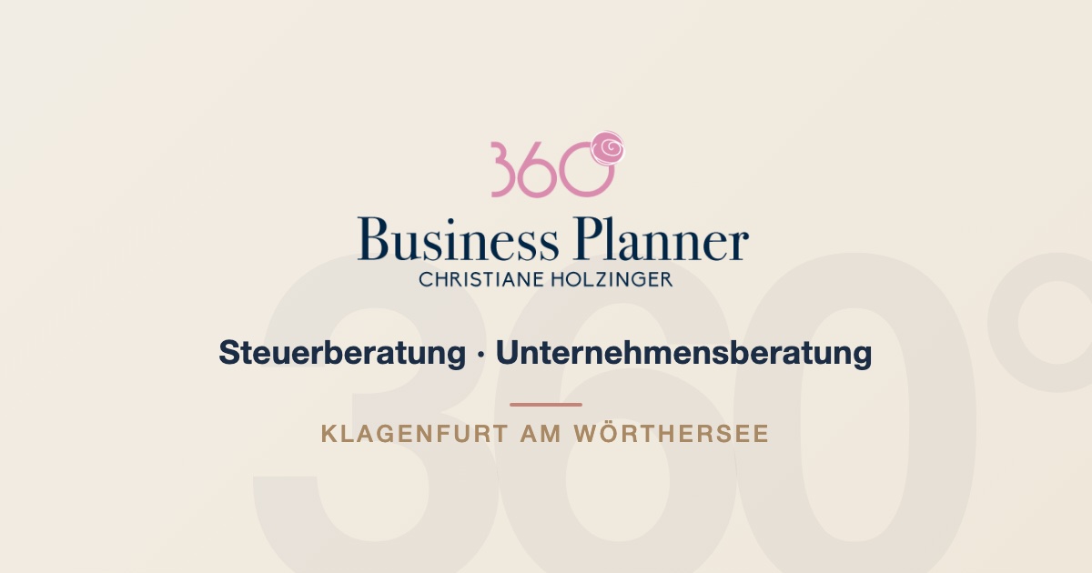 Blog, 360° Business Planer